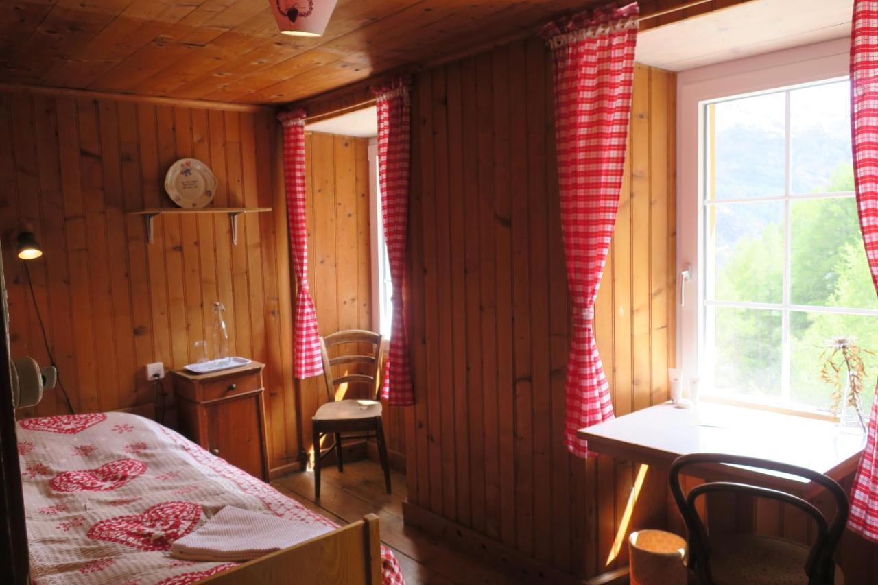Edelweiss Mountain Guest House - 1 Hour Hike Up From Zermatt Station - On Hiking Trail - No Transport المظهر الخارجي الصورة